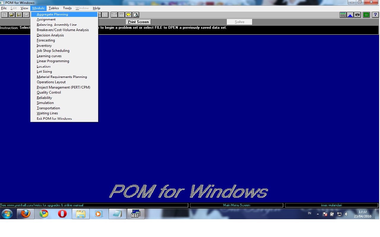 pom qm for windows v5